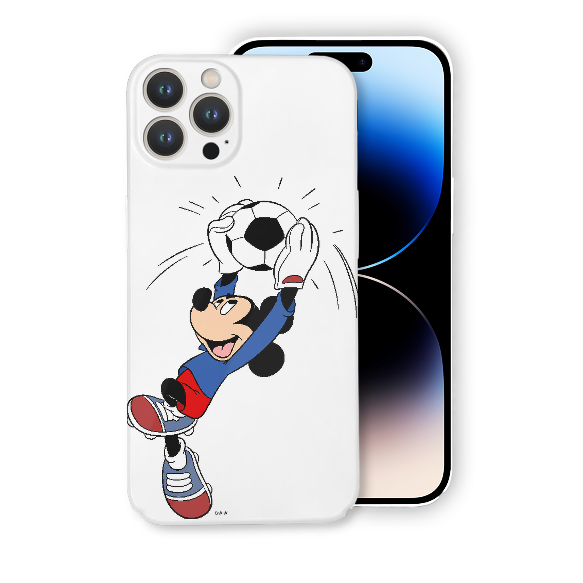（画像用） ミッキーマウス Mickey Mouse 【iPhone 14シリーズ対応】ハードケース
